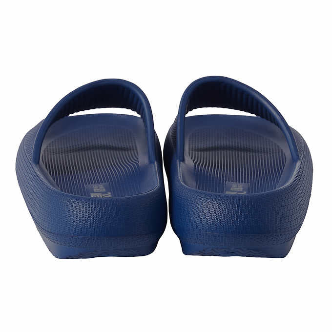 32 Degrees Unisex Cushion Slide Sandal, Navy