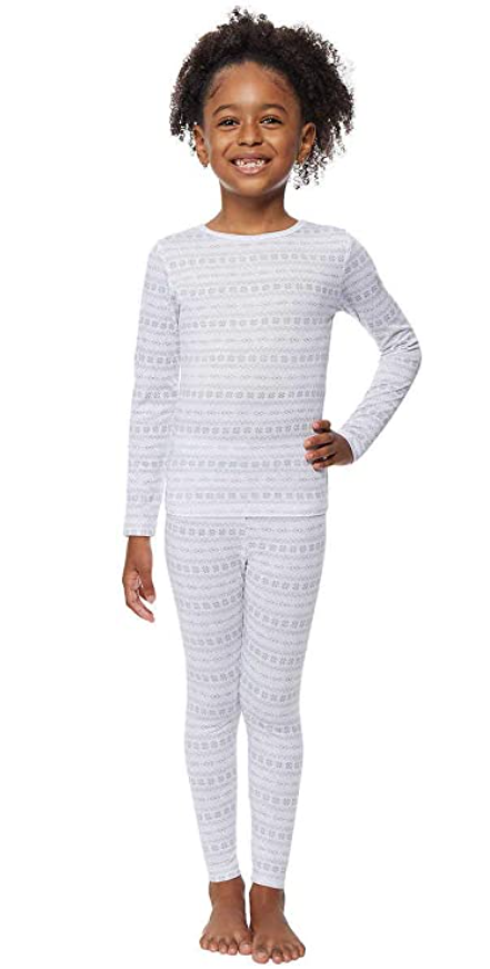 32 DEGREES HEAT Kids Long sleeve crew neck + Legging set Base Set