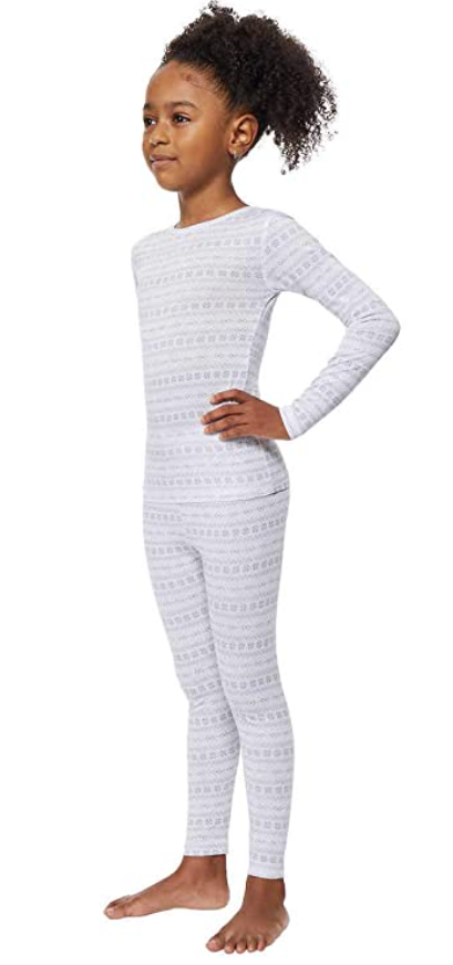 32 DEGREES HEAT Kids Long sleeve crew neck + Legging set Base Set