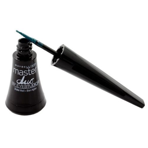 Maybelline Eye Studio Master Duo Glossy Liquid Liner, 515 Polished Green
