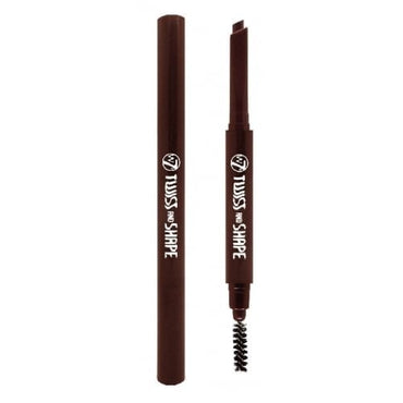 W7 COSMETICS Twist and Shape Combi Eye Brow Pencil - Dark Brown