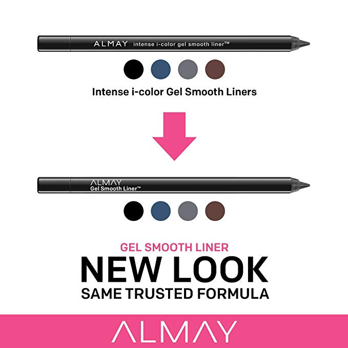 ALMAY Intense I-Color Eyeliner, Gel Smooth, (For Brown Eyes) Black 031 - ADDROS.COM