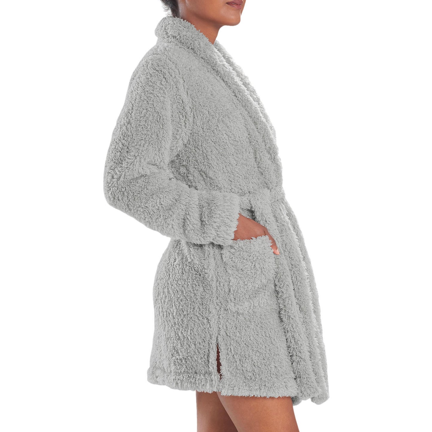 N Natori Women's Plush Lounge Cardigan