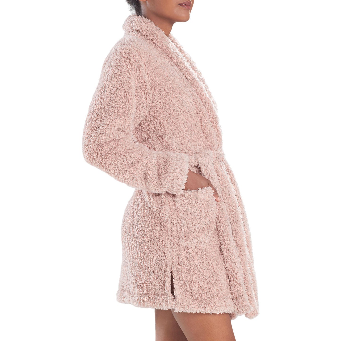N Natori Women's Plush Lounge Cardigan