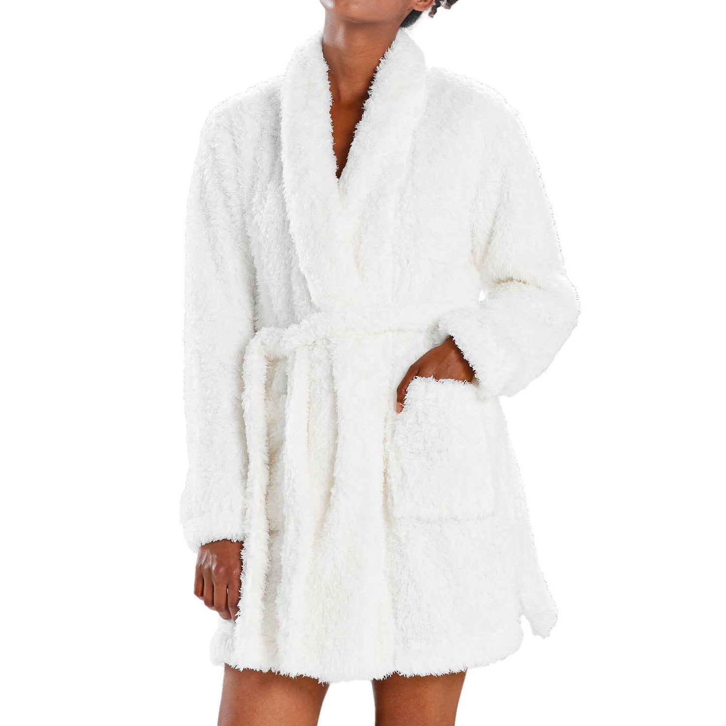 N Natori Women's Plush Lounge Cardigan