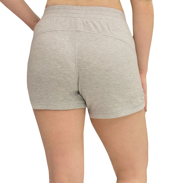 Active Life Womens Active Terry W/Zipper Pockets Short, Heather Grey - ADDROS.COM