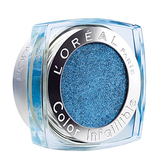 L'OREAL Paris Color Infallible Eyeshadow, Blue Curacao 018 - ADDROS.COM