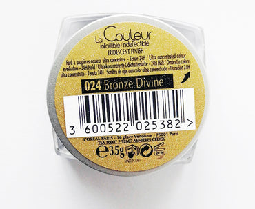 L'OREAL Paris Color Infallible Eyeshadow, Bronze Devine 024 - ADDROS.COM