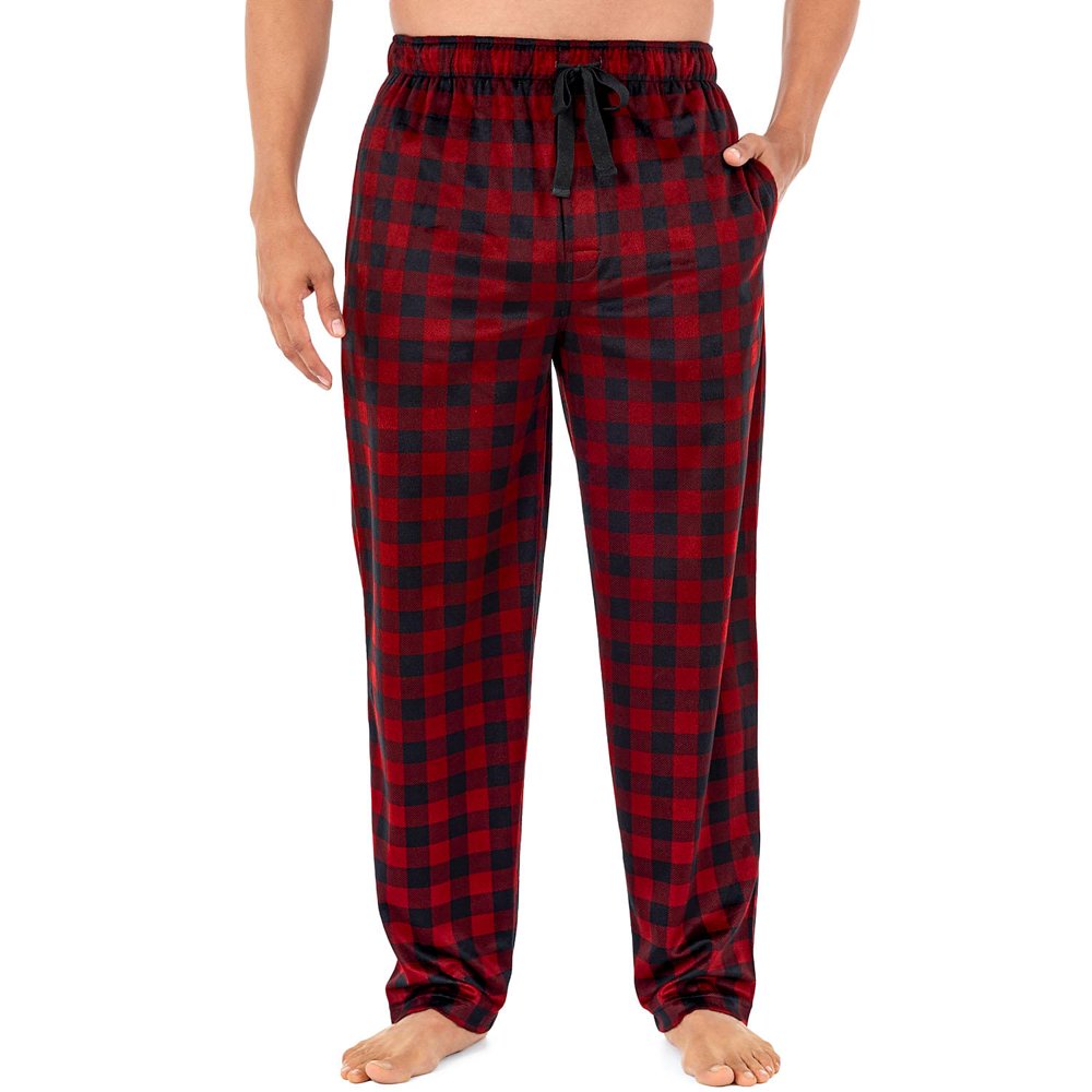IZOD Men's Micro Fleece Pajama Pant Medium (Assorted Colors)