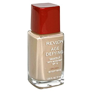 Revlon Age Defying Makeup with Botafirm, SPF 15, Dry Skin, Soft Beige 05, 10.25 Fl Oz - ADDROS.COM