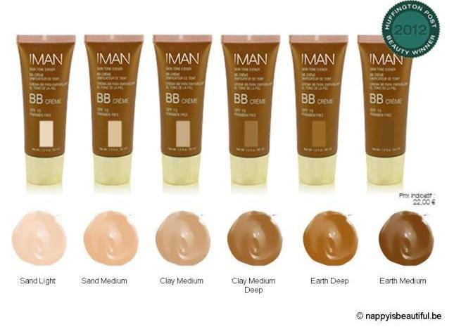 IMAN Skin Tone Evener BB Cream SPF 15, Sand Medium - ADDROS.COM