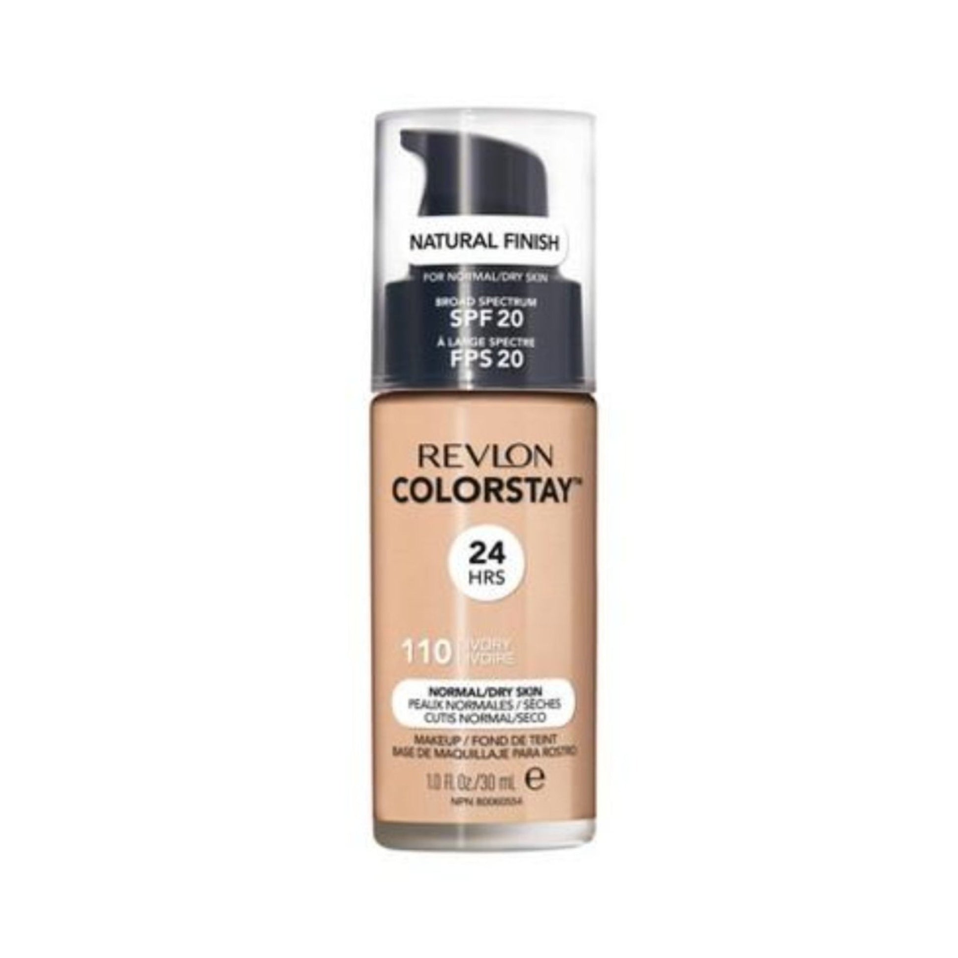Revlon ColorStay Makeup, Normal/Dry Skin, 110 Ivory - ADDROS.COM