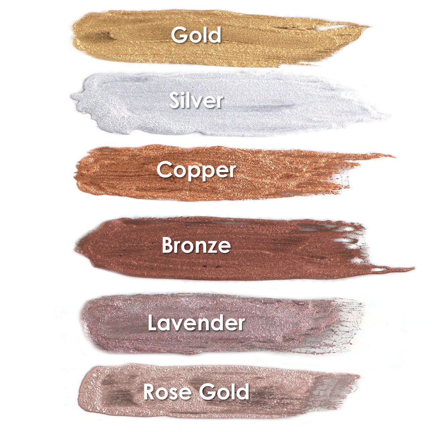 Mehron Makeup Metallic Powder with Mixing Liquid