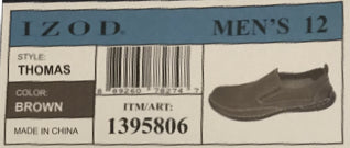 IZOD Men's Memory Foam Thomas Loafers