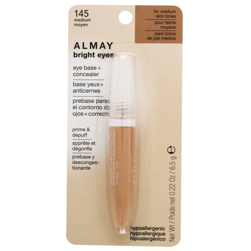 ALMAY Bright Eyes Duo Eye Base + Concealer, Medium 145 - ADDROS.COM