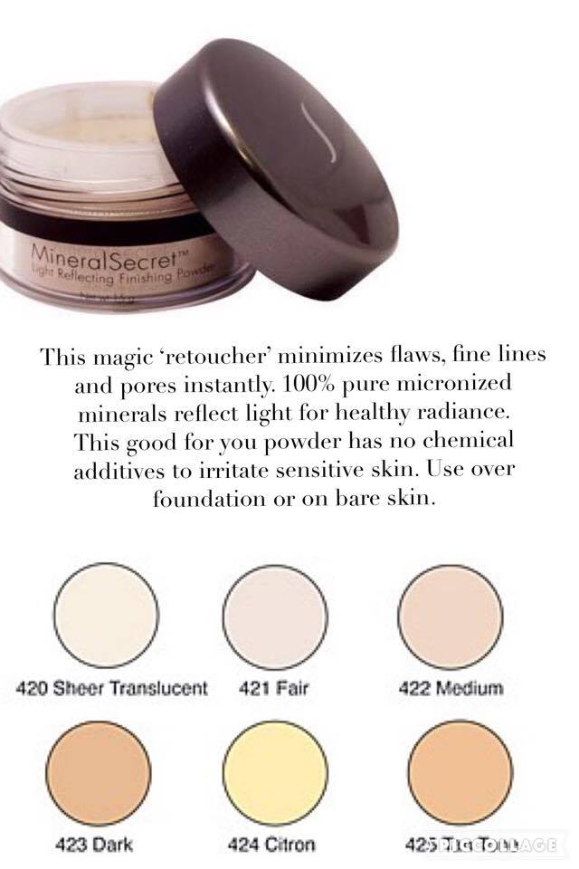 Mineral Secrets Loose Finishing Powder - Fair 421