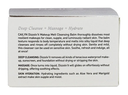 Cailyn Cosmetics Dizzolv'it Makeup Melt Cleansing Balm - ADDROS.COM