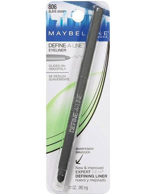 Maybelline New York Define-A-Line Eyeliner, Slate Gray 806 - ADDROS.COM