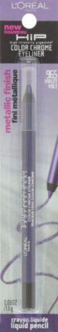L'OREAL HiP Chrome Eyeliner, 965 Violet Volt - ADDROS.COM