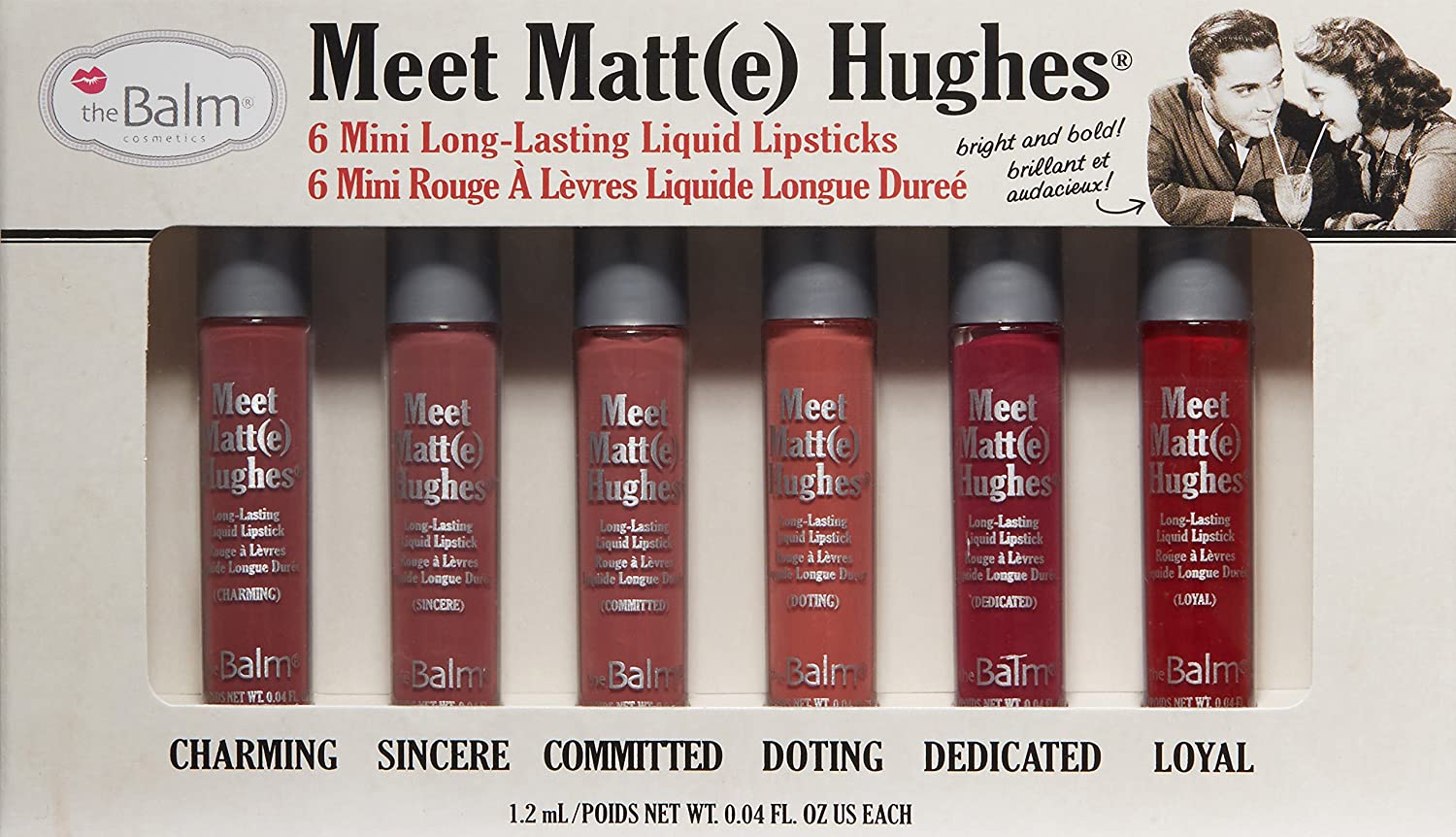 thebalm cosmetics meet matt e hughes long lasting liquid lipstick E-liquide fruité avec ou sans nicotine main image 0