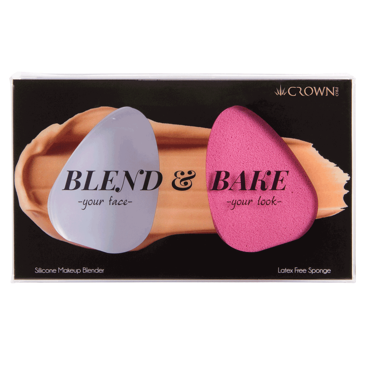 Crown Pro Blend and Bake Facial Blender (10 Pack) - ADDROS.COM