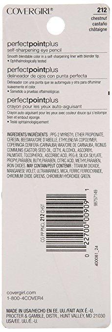 CoverGirl Perfect Point Eye Liner Mechanical Pencil - Chestnut 212 - ADDROS.COM