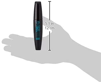 W7 COSMETICS Gelore Lashes Gel Volume Mascara, Blackest Black