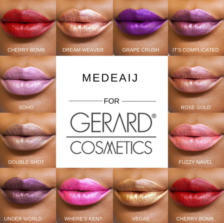 Gerard Cosmetics Metal Matte Liquid Lipstick