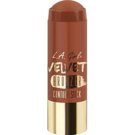 L.A. Girl Velvet Bronzer Contour Stick, 596 Suede, 0.2 Oz (5.8 g) - ADDROS.COM