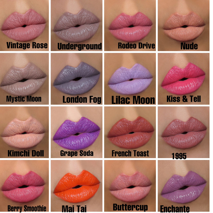 Gerard Cosmetics Gold Bullet Lipstick, London Fog