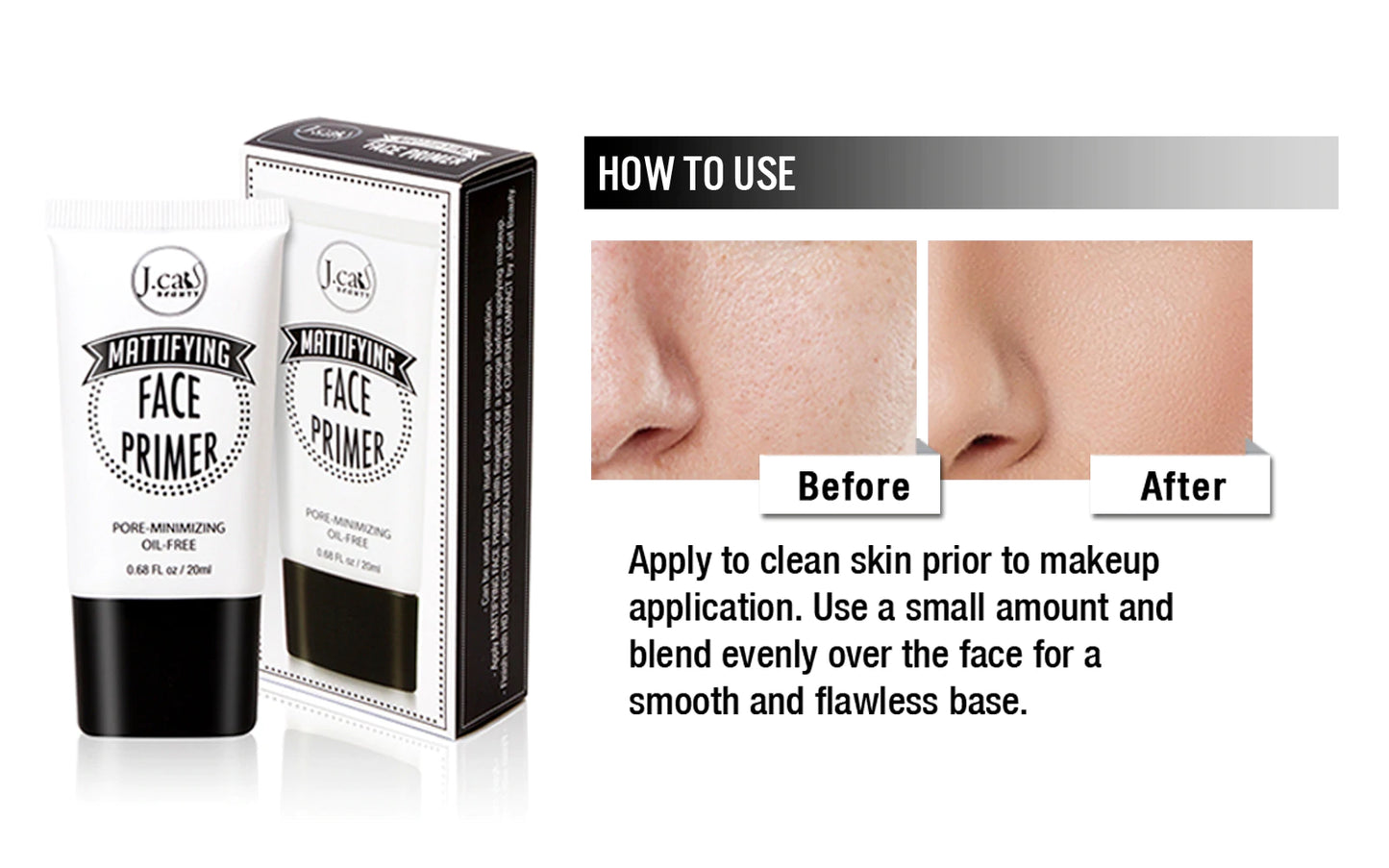 J.Cat Beauty Mattifying - (MFP101) Face Primer