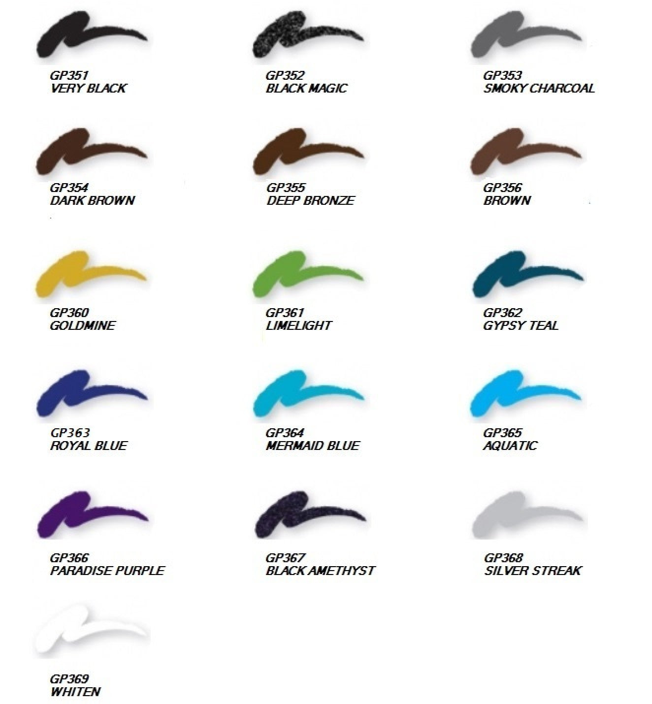 L.A. Girl Glide Gel Liner, Paradise Purple 366 - ADDROS.COM