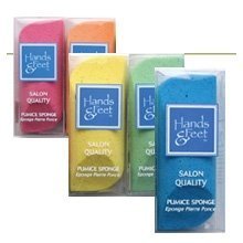 FRAN WILSON Hands & Feet Pumice Sponge Assorted Colors (1-Pack) - ADDROS.COM