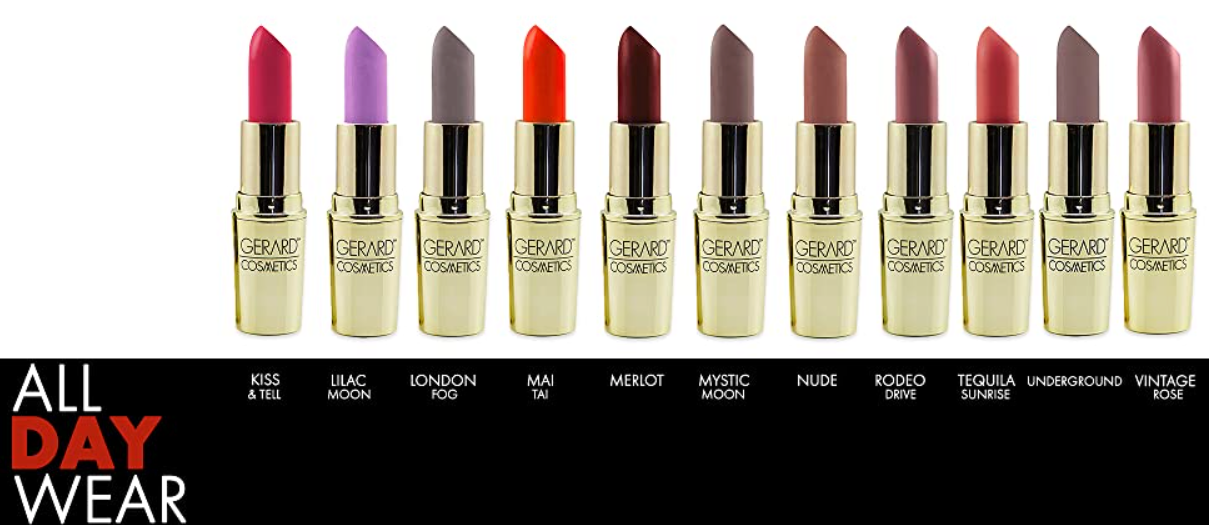 Gerard Cosmetics Gold Bullet Lipstick, London Fog