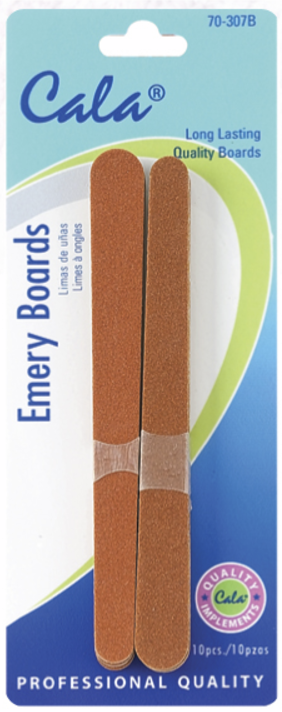 CALA Emery Boards Nail File (10 Pieces) 70-307 B - ADDROS.COM