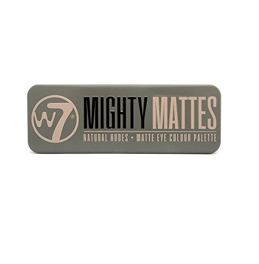 W7 COSMETICS Mighty Mattes Natural Nudes Matte Eye Shadow Colour Palette - ADDROS.COM