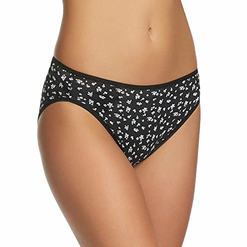 Felina Women's - Hi Cut Cotton Stretch Panties (6 Pack) - ADDROS.COM