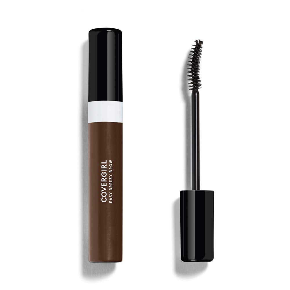 COVERGIRL Easy Breezy Brow Shape + Define Brow Mascara, 605 Rich Brown - ADDROS.COM