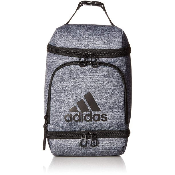 adidas Excel Lunch Bag, Onix Jersey/Black, One Size