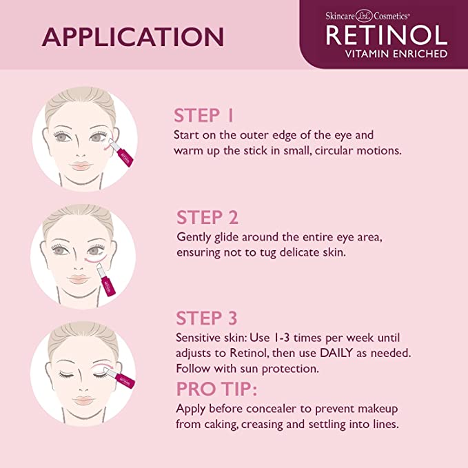 RETINOL Eye Stick, Anti-Aging – Treatment Balm, 8oz