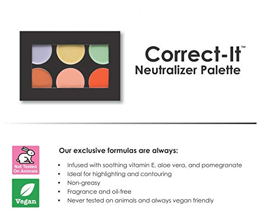 Mehron Makeup Celebré Pro-HD Correct-It Palette - ADDROS.COM