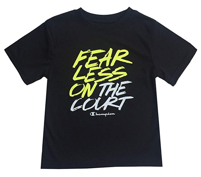 Champion Authentic Athleticwear Boys' Short Sleeve Active Tee - ADDROS.COM