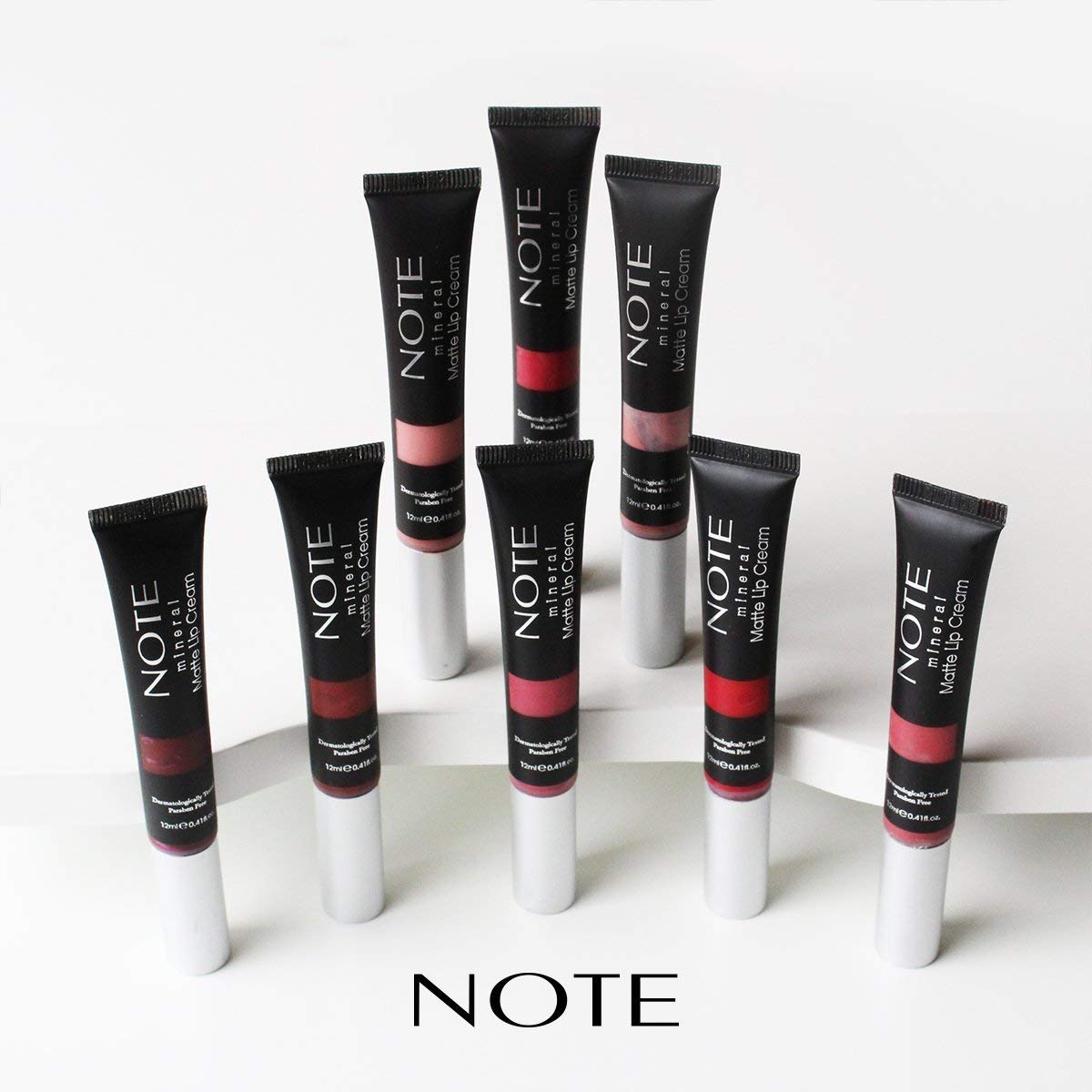 NOTE Cosmetics Mineral Matte Lip Cream Lipstick - 08 Queen Of Night - ADDROS.COM