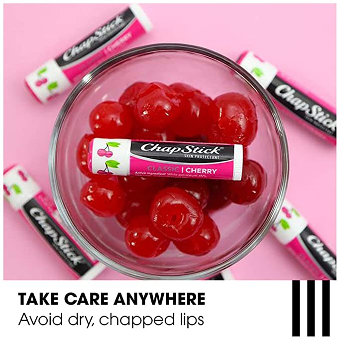 ChapStick Classic Lip Balm, Cherry