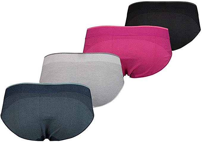 PUMA Women's Sport Bikini Briefs (4 Pack)