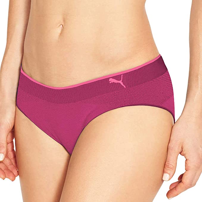 PUMA Women's Sport Bikini Briefs (4 Pack)