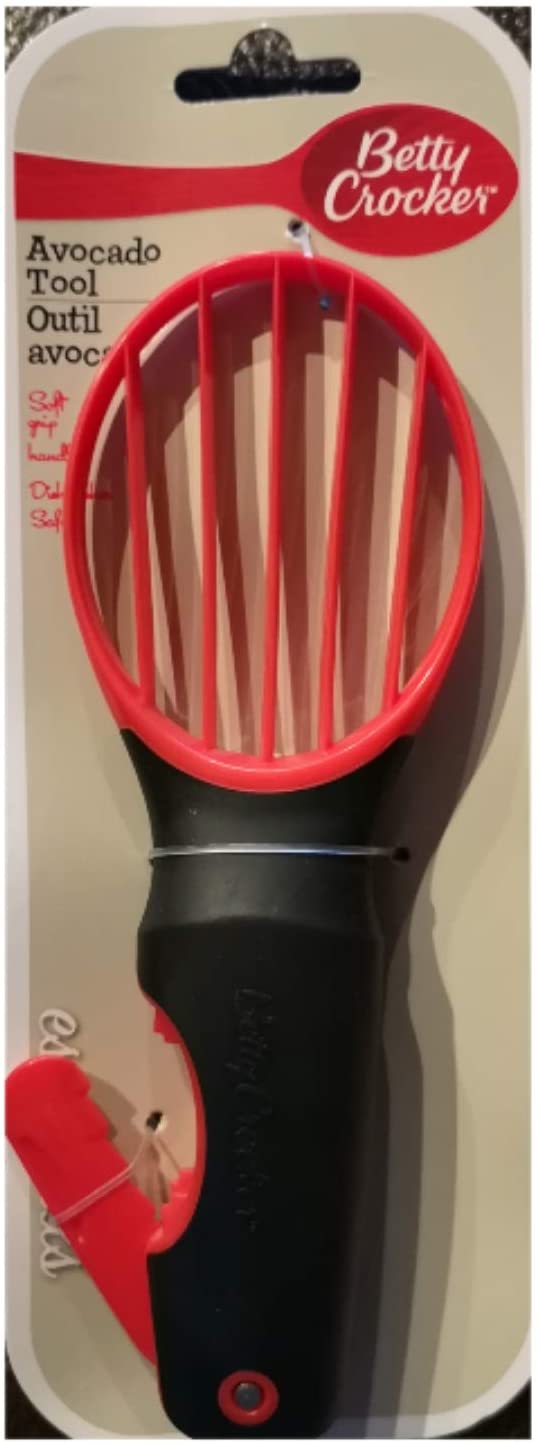 Betty Crocker Avocado Tools with Soft Grip Handles