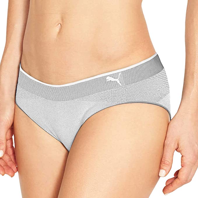 PUMA Women's Sport Bikini Briefs (4 Pack)