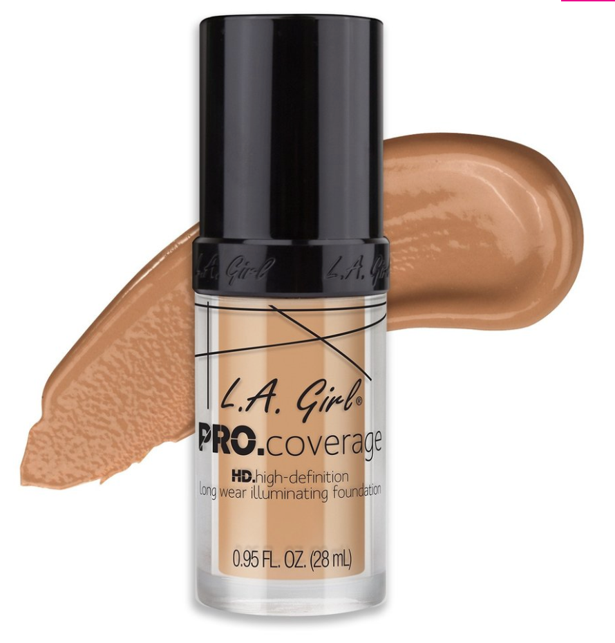 L.A. Girl PRO.Coverage HD Long Wear Illuminating Foundation - ADDROS.COM
