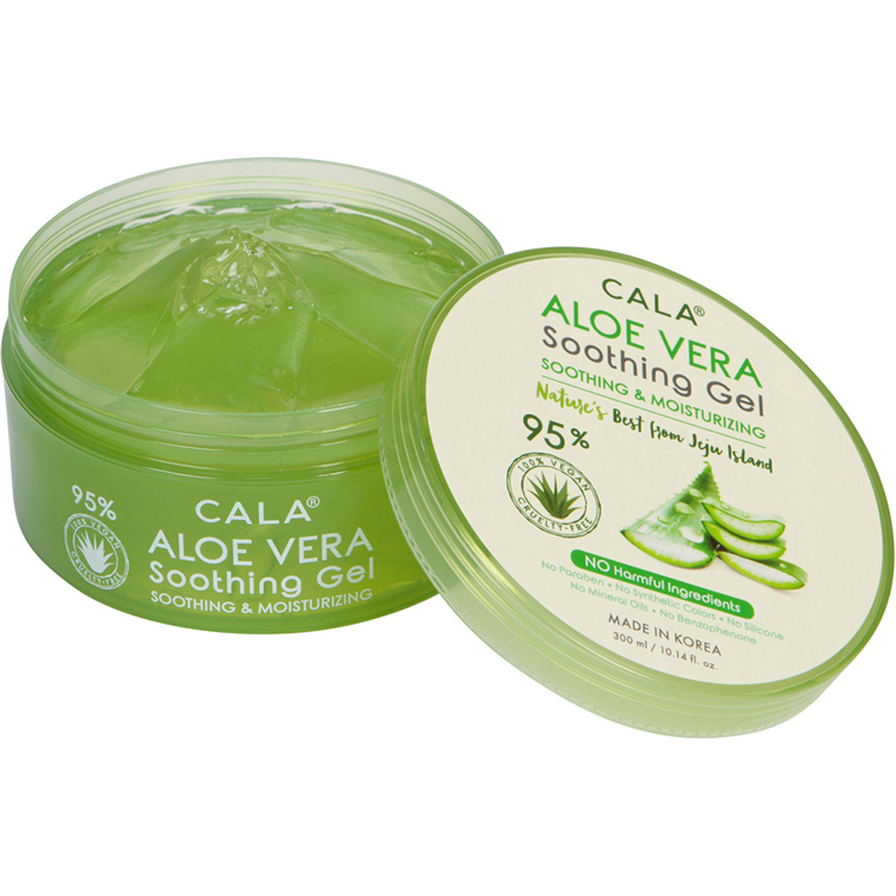 Cala Pro Aloe vera moisturizing & soothing gel jar